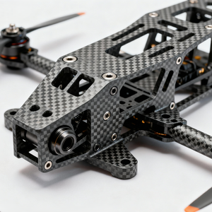 Bras de robot en fibre de carbone tricoté sur mesure CNC, tissu en fibre de carbone résistant aux déchirures avec motif jacquard tricoté résistant aux déchirures - Product Image 1