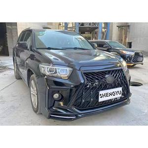 Kit carrosserie adapté à Highlander 2009-2011, mise à niveau vers le modèle Lexus, ensemble pare-chocs avant et arrière avec calandre en option - Product Image 3