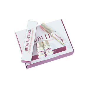 El último Kit de elevación de pestañas de etiqueta privada con herramientas de elevación de cejas Cejas para laminación y rizador de pestañas sin bromato de sodio - Product Image 1