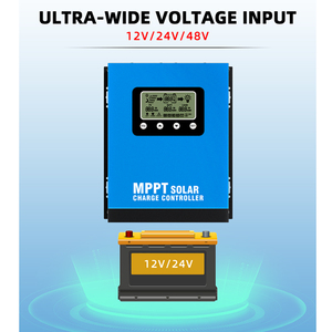 Trong kho 40A 12V 24V 36V 48V MPPT tự động tối đa Power Point theo dõi MPPT panel năng lượng mặt trời charge controller - Product Image 2