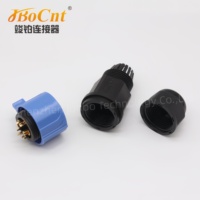 Conector de Alimentación para Cargador de Batería DC500V 50A, Impermeable IP67, para Bicicleta Eléctrica, 2+1+5 Pines, Carcasa de Nailon, Macho/Hembra, UL94-V0, Resistente al Fuego