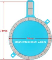 MagSafe Strong Hold Magnetic Rings N52 Magnet for Secure Accessories Universal Fit for Phone Cases & Car Charger