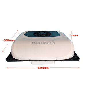 Aire Acondicionado de Techo de 12 Voltios para Caravana, Aire Acondicionado Eléctrico de 24V CC para Camión, Aire Acondicionado de 12v para Tractor y Furgoneta - Product Image 1