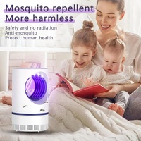 JZ Hoge Vermogen UV ABS Insectenverdelger Vliegende Insectenval Elektrische Schok Anti-Muggenlamp Solid State Insectenvanger