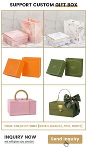 Boîte Cadeau Personnalisée 2025 avec Logo, Cadeaux pour la Fête des Mères avec Idées de Cartes de Vœux, Ensemble Cadeau Unique pour Anniversaire, Mariage, Invités - Product Image 3