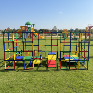 Aire <span class=keywords><strong>de</strong></span> jeux moderne pour tout-petits avec toboggan, canapé, <span class=keywords><strong>table</strong></span> et aire <span class=keywords><strong>de</strong></span> sport intérieure, capacité inférieure à 100 kg - Product Image 3