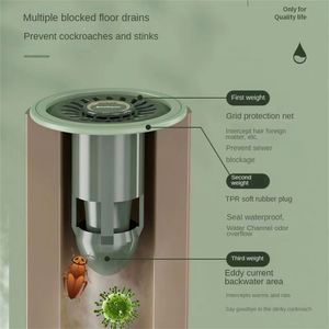Couvre-drain de sol en silicone jetable anti-insectes et anti-odeurs pour toilettes et salles de bain - Product Image 3