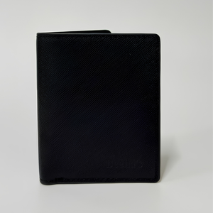 Vertical Genuine Leather Minimalist Slim Short Open Closure Credit <b>Card</b> <b>Holder</b> <b>Wallet</b> with RFID Blocking Durable for Unisex - Product Image 1