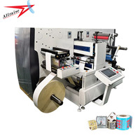 Machine de découpe rotative automatique de 370 mm pour étiquettes en rouleau, à double traction servo, machine de découpe intermittente entièrement rotative