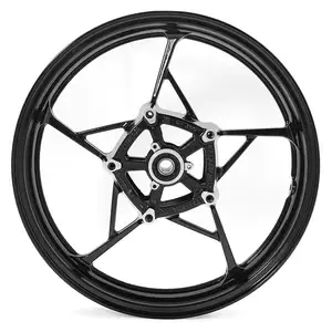 Bạc Hợp kim nhôm wheel17inch phía trước bánh xe với C phong cách HUB cho Pit xe đạp xe máy Kawasaki Ninja 650 Z650 Z90