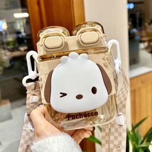 Phim hoạt hình <span class=keywords><strong>kitty</strong></span> thiết kế du lịch chai nước tráng nắp nhựa nhà máy cung cấp cho trẻ em 'trường học hoạt động ngoài trời áp dụng - Product Image 6