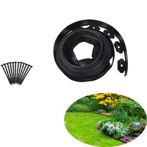 Bordillos Decorativos para Jardín, Borde de Plástico en Forma de L para Paisajismo - Product Image 1