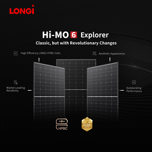 Nuevo Modelo LR5-72HTD Longi Solar Himo6, Paneles Solares Bifaciales de Doble Vidrio M10 de 182 mm, Celdas Divididas, 560w 570w 580w, Precio al por Mayor - Product Image 4