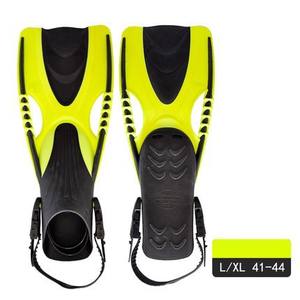 <span class=keywords><strong>Aletas</strong></span> <span class=keywords><strong>de</strong></span> Buceo Profesionales Ajustables Tipo Arco para Snorkel y Buceo Libre, con Bolsillo para el Pie <span class=keywords><strong>de</strong></span> Talón Abierto Profundo, para Natación y Equipo <span class=keywords><strong>de</strong></span> Buceo - Product Image 1