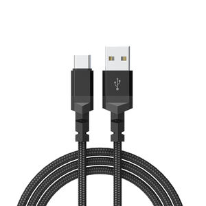Cavo USB-C Intrecciato in Nylon di Alta Qualità per Ricarica Rapida 6A e Sincronizzazione Dati 1m 2m 120W Compatibile con Telefoni <span class=keywords><strong>Samsung</strong></span> e <span class=keywords><strong>Computer</strong></span> - Product Image 1