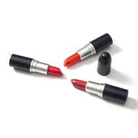 Rouge à lèvres mat en forme de balle, vente en gros, Rouge à lèvres mat, étiquette privée Vegan, longue durée, imperméable, votre Logo bâton 3 ans
