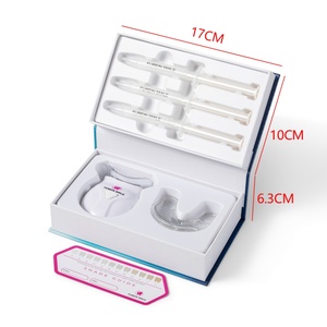 Custom Logo Luxury <b>Teeth</b> <b>Whitening</b> Kit Fresh Mint Gel Non-Peroxide Mouth Guard 3ml Syringes CE Certified Private Label Box - Product Image 4
