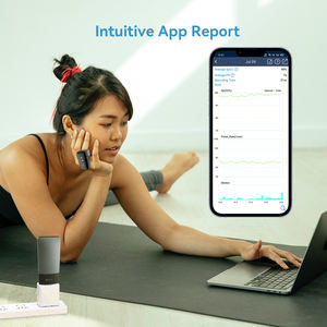 Wellue Oxylink Oximet Puls Pitido Recordatorio Monitor de sueño Oxímetros de pulso Recargable Spo2 Digital Oximetro de Pulso Oxímetro - Product Image 6