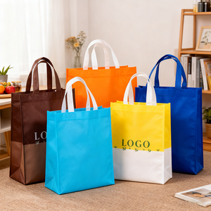 カスタムプリントロゴ特大スーパーマーケット食料品トートエコ再利用可能プロモーションホログラフィックレーザーピンク虹色ショッピングバッグ - Product Image 3