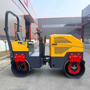 VIBROPAC Wegmini-trilroller, licht compacteerapparaat, 2 ton dubbeltrommelwegroller - Product Image 4