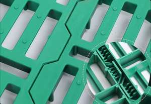 Tapis de sol à vendre, <span class=keywords><strong>prix</strong></span> d'usine, élevage de chèvres et de moutons, plancher à lattes en plastique, plancher à lattes en plastique pour l'élevage - Product Image 2