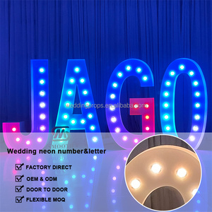 ป้ายไฟ LED ขนาดใหญ่0ถึง<span class=keywords><strong>9</strong></span>สำหรับตกแต่งรถยนต์4ft กำหนดเองได้สัญลักษณ์ LED ขนาดใหญ่สำหรับงานแต่งงาน - Product Image 5