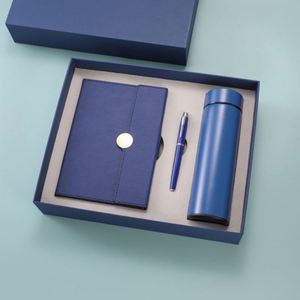 Promotional Company Luxury Gift Set Business Pu Leather Notebook Metal <b>Pen</b> for Office 2025 Customized Gift Set - Product Image 4