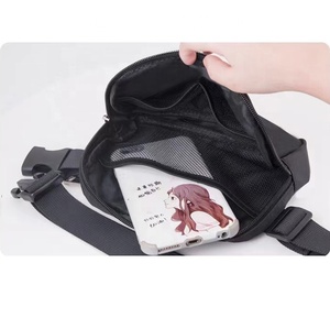 Riñonera <span class=keywords><strong>pequeña</strong></span> Unisex de alta calidad de fábrica BSCI, riñonera Lulu en todas partes, riñonera de nailon con logotipo personalizado para hombres y mujeres - Product Image 2