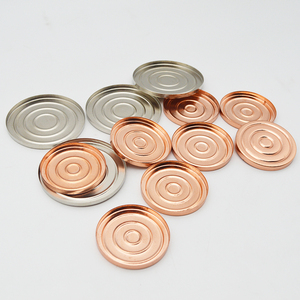 Sartenes redondas vacías de hierro de acero inoxidable 58 Godets, molde de hojalata cosmético personalizado, paleta de sombras de ojos magnéticas, sartenes circulares de embalaje - Product Image 5