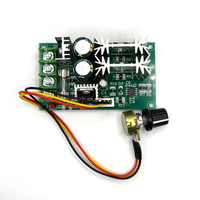 Contrôleur de vitesse de moteur DC PWM 20A 12V 24V 36V 48V, module de régulation de puissance élevée