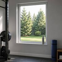 Ventanas Panorámicas de Aluminio con Doble Acristalamiento y Marco Delgado de BOCHARM, Ahorro de Energía, para Jardín y Hogar