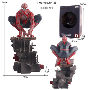 Statuetta Diorama in PVC <span class=keywords><strong>di</strong></span> <span class=keywords><strong>Spider</strong></span>-<span class=keywords><strong>Man</strong></span> Vendicatore, Scala 1:32, Giocattolo da Collezione, Decorazione per la Casa, Regalo <span class=keywords><strong>di</strong></span> Compleanno - Product Image 4