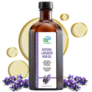 Trattamento per Capelli Olio Essenziale Biologico alla Lavanda OEM Private Label: Cura Idratante, Riparazione, Crescita e Anti-Rottura - Product Image 1