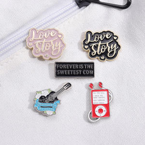 Broche créative Taylor Singer Broche Swift Musique <span class=keywords><strong>Album</strong></span> Badge Métal Émail Doux Épinglette Pour Fans Cadeau Bijoux De Mode Broches - Product Image 1