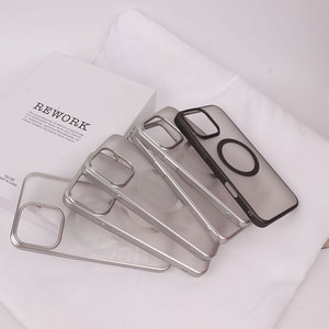 Pour Laudtec Anti-empreintes digitales PC coque de téléphone pour iPhone 16 Promax 15 Pro Max Simple Transparent givré peau couverture amicale SJK786 - Product Image 2