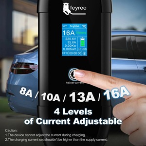 ใหม่ feyree gbt 1เฟสกันน้ำ7kW 220V 32A AC สถานีชาร์จแบบพกพาควบคุมแอปชาร์จไฟในรถพลังงานใหม่ - Product Image 5