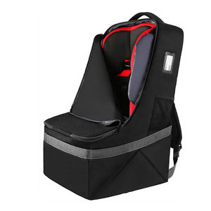 Sac à dos de voyage rembourré pour siège de voiture, grand sac à dos durable pour sièges de voiture, sac de transport pour siège de voiture à l'aéroport - Product Image 2