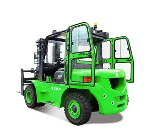 LONKING Brand Top Sale Lithium Electric Forklift CE 1.5 Tons 4 Wheel Seat Forklift Compacted Small Mini Wheel Loader Telehandler