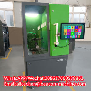 ม้านั่งทดสอบหัวฉีดคอมมอนเรลเครื่องบีคอน BC200ที่มีหน้าจอขนาดใหญ่ควบคุมคอมพิวเตอร์และกระบอกวัดไฟฟ้า - Product Image 4