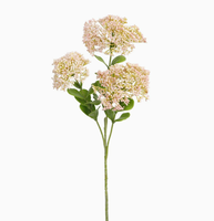 Fleur artificielle Babao multi-têtes, imitation de chou-fleur et de fruits de riz, écologique, haute simulation, pour Thanksgiving et mariage, vert
