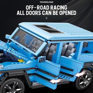 Reobrix 11032 G-Class, Bloques de Construcción Todoterreno para Niños de 50 Piezas, de 8 a 13 Años, Plástico - Product Image 4