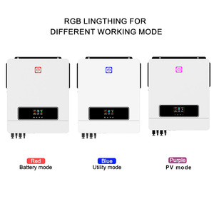 7200W 8200W 10200W công suất lớn sóng sin tinh khiết biến tần năng lượng mặt trời được xây dựng trong pin lithium kích hoạt tự động - Product Image 4