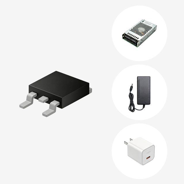 Heavy Duty OEM ODM Power Device IC ID65R190F High Voltage High Current Semiconductor for Power Management Apps