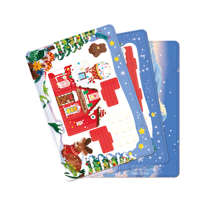 Wincent Puzzle 3D in Legno Natalizio, Scatola Ombreggiata con Scena Invernale, Renna e Orso, Kit Fai-da-Te, Decorazione, Regalo per Bambini - Product Image 3