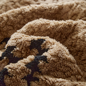 Couvre-lit en taffel épais, ensemble de 3 pièces pour hôtel, logo personnalisé OEM, ensemble de couette en polaire brossée ultra douce - Product Image 5