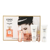 OEM Vente en Gros Parfum de Luxe Femme Longue Tenue, Fragrance Boisée et Senteur Florale Fraîche, Set de Parfums 100ml