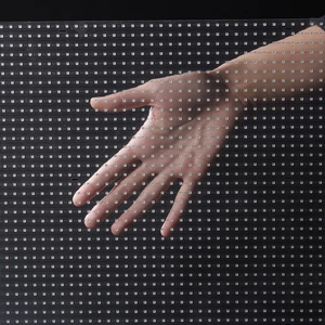 Écran LED transparent auto-adhésif flexible en <span class=keywords><strong>film</strong></span> cristallin LED invisible P3.75 - Product Image 1