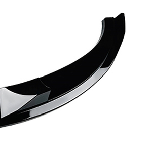 3x Alerón Delantero Negro Brillante para BMW Serie 5 E60 <span class=keywords><strong>E61</strong></span> <span class=keywords><strong>M5</strong></span> 2005-2010 - Product Image 4