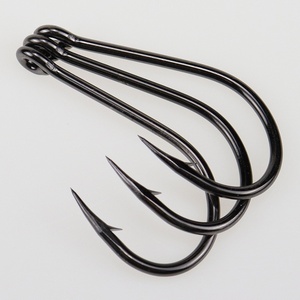 Gancio per giga per pistola lunga Mustad 10829 acciaio ad alto tenore di carbonio in ferro da pesca in mare piastra per bocca storta per aringa argento carpa Bighead - Product Image 5