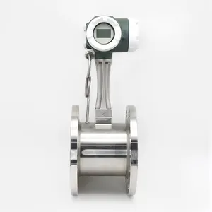 Kunke factory 4-20mA output flanged connection compressed air oxygen vortex flow meterd digital heavy oil steam flow meter